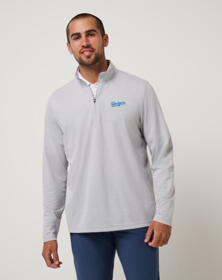 LOS ANGELES DODGERS TIME TO TAILGATE QUARTER ZIP Image Thumbnail 0